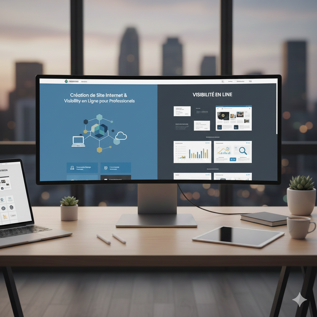 Création de sites web modernes pour particuliers et professionnels - VD Webconcept